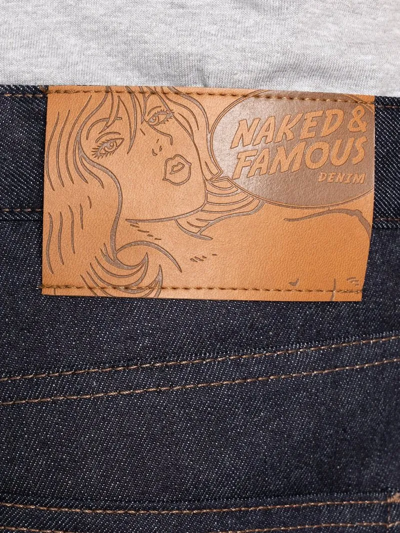 Naked & Famous Denim Super Guy - Kimono Print Selvedge