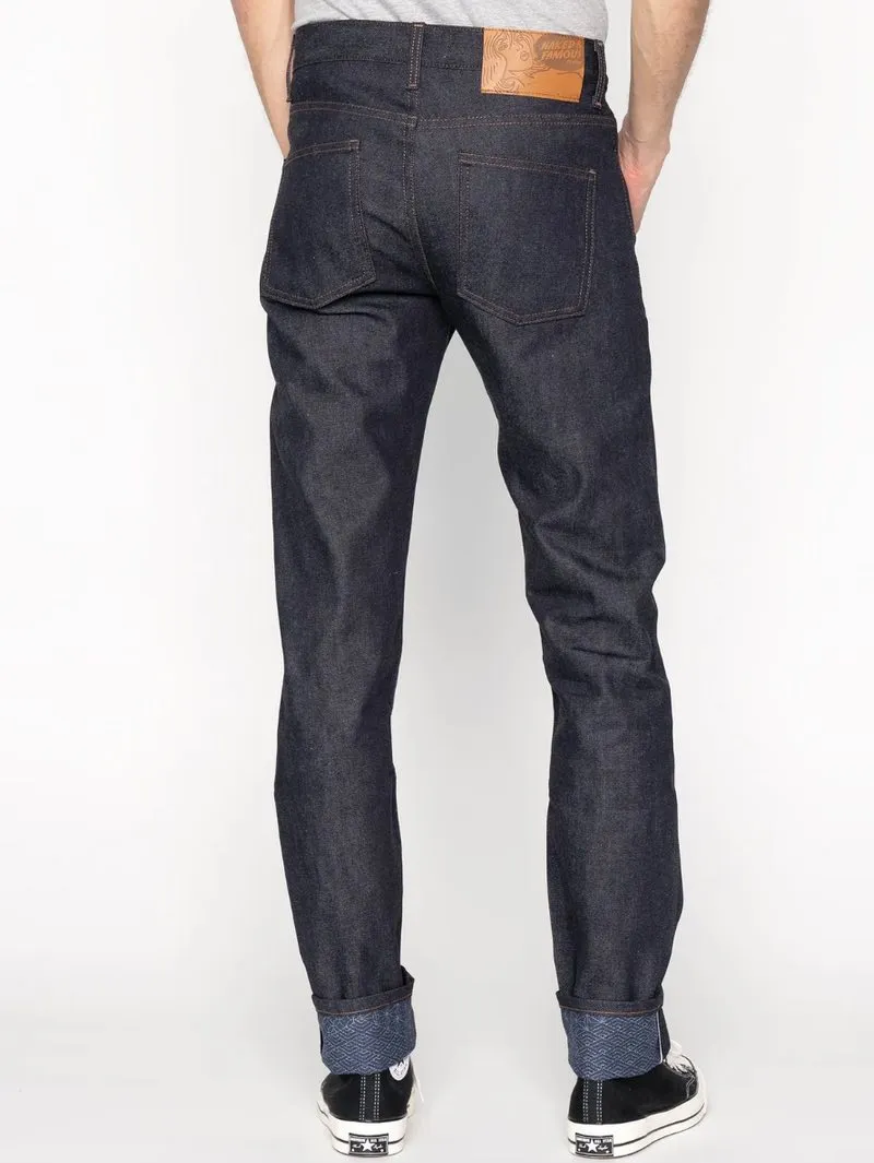 Naked & Famous Denim Super Guy - Kimono Print Selvedge