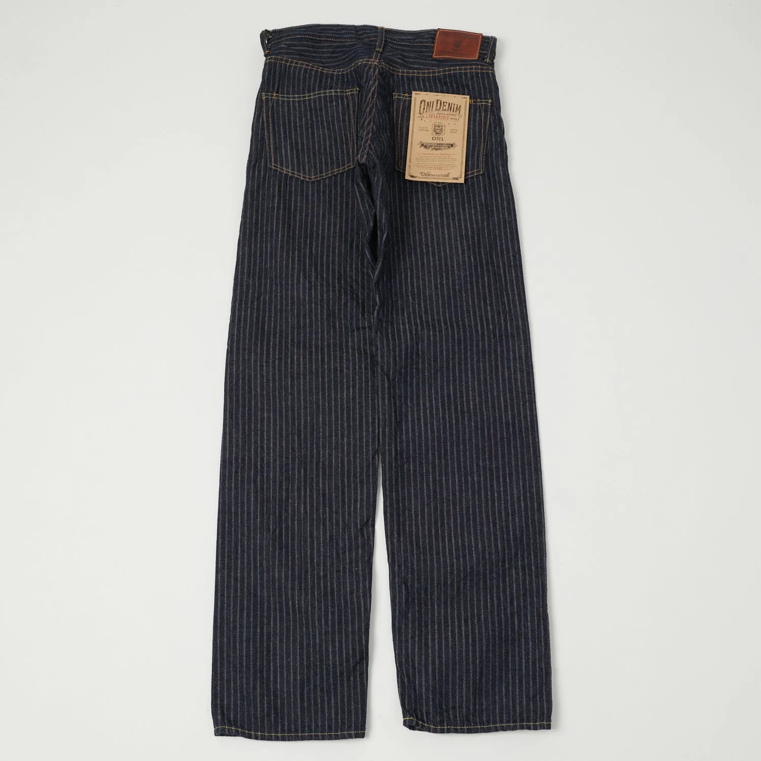 ONI 022-HJS 12oz Drop Needle Wide Straight Jean - One Wash