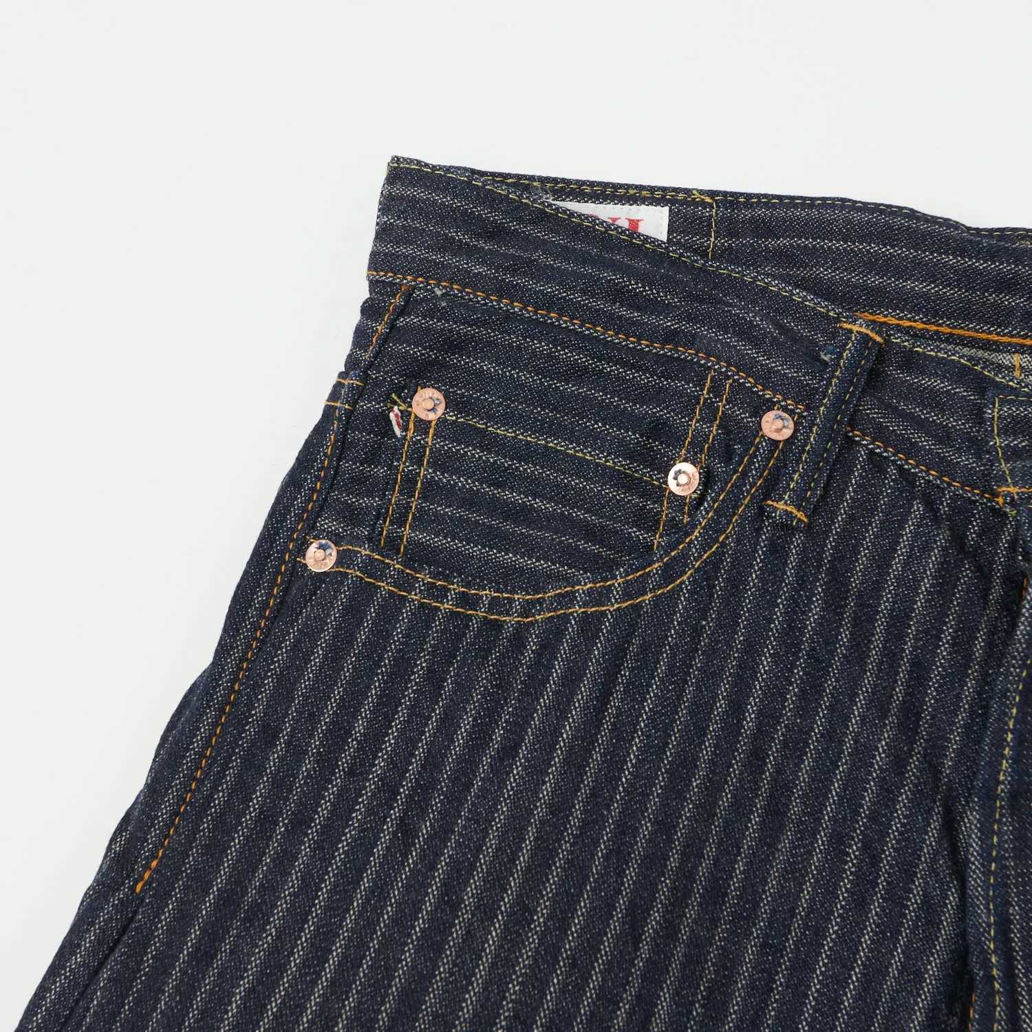 ONI 022-HJS 12oz Drop Needle Wide Straight Jean - One Wash