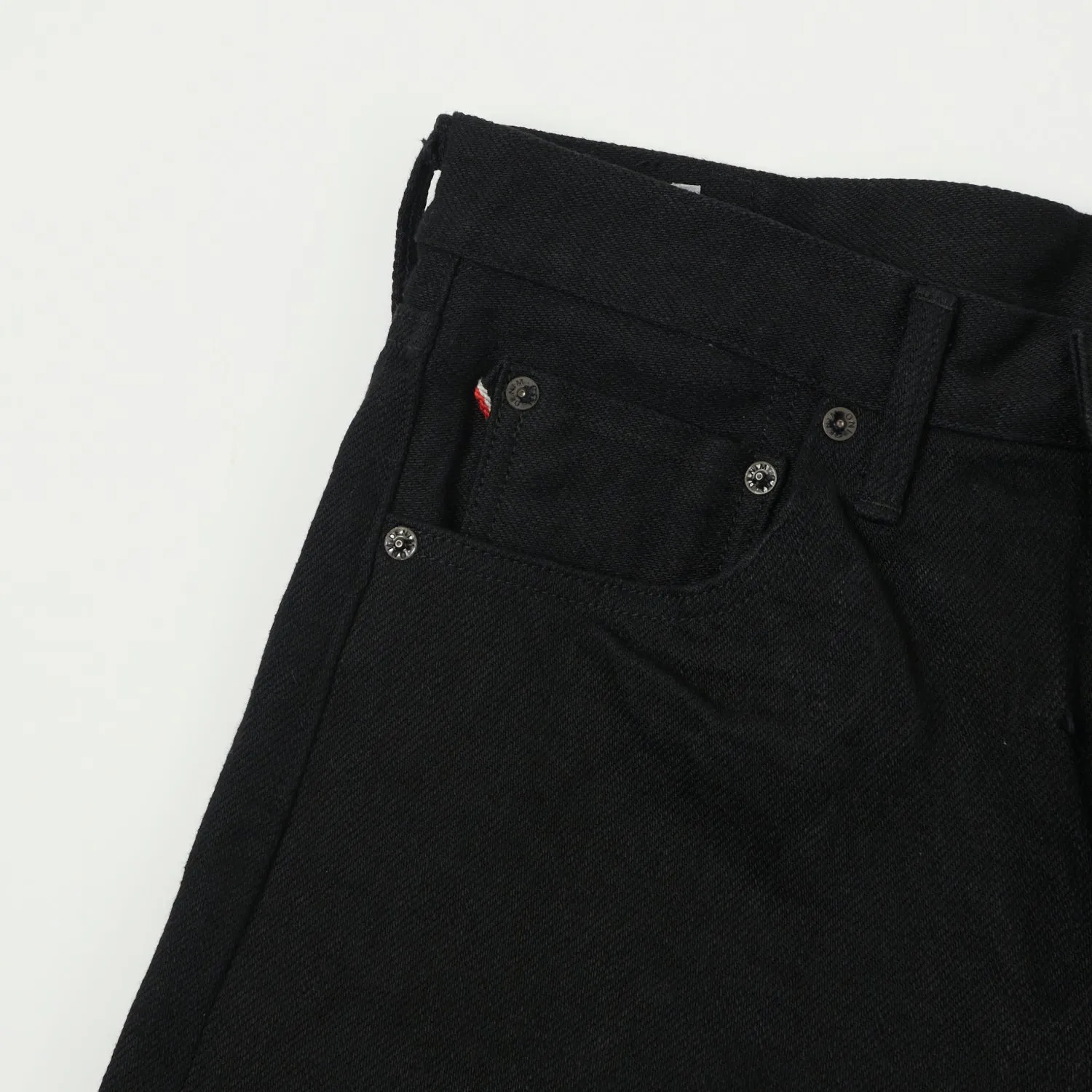 ONI 288ZR-BK Secret Denim Loose Straight Jean - Black One Wash