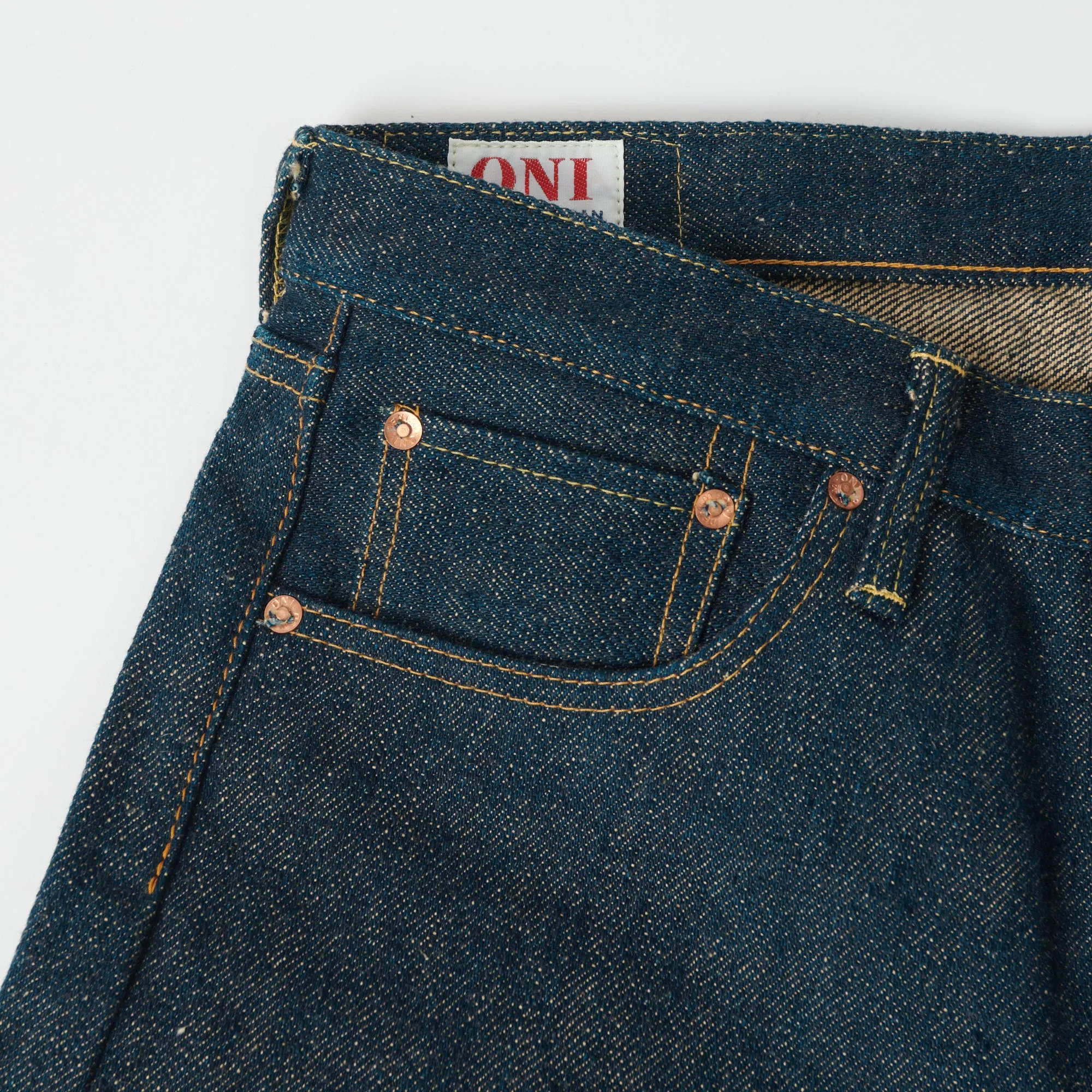 ONI 575ZR Secret Denim 20oz Slim Straight Jean - Raw