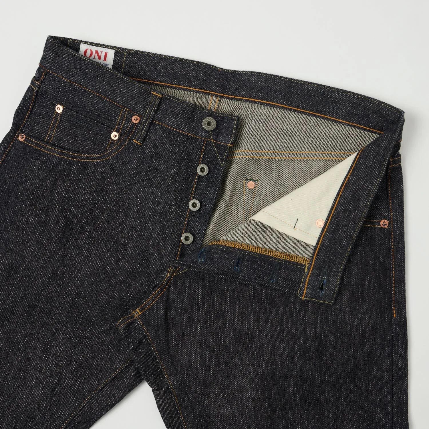 ONI 622NXX 17oz Low Tension Regular Tapered Jean - Raw