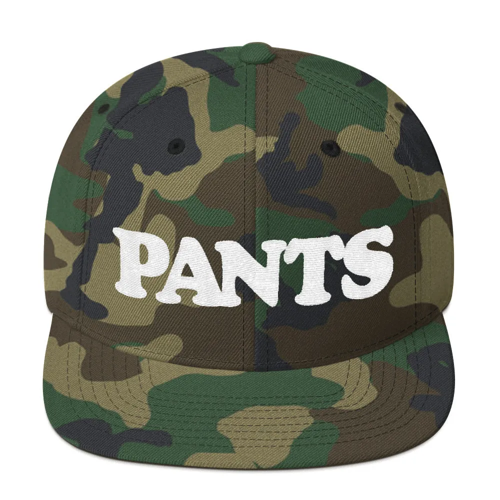 Pants Snapback Hat