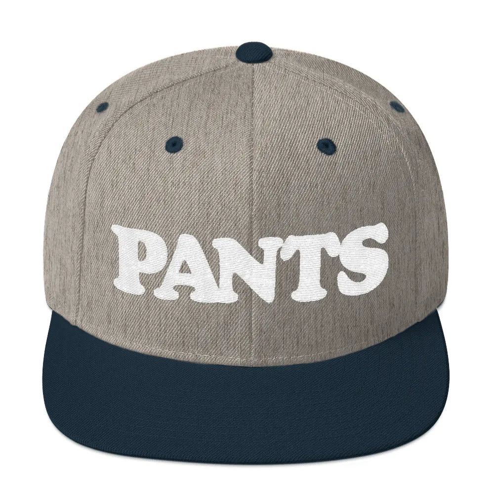 Pants Snapback Hat