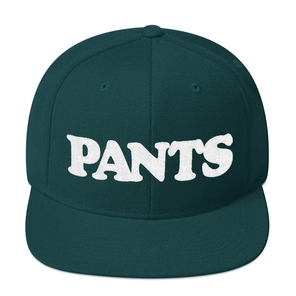 Pants Snapback Hat