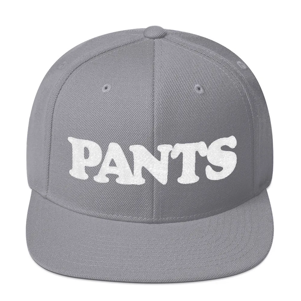 Pants Snapback Hat