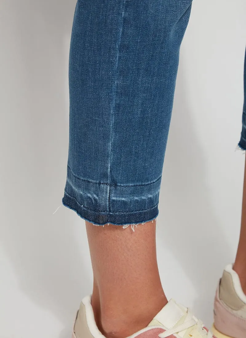 Power Hold Premium Denim - Straight Leg | Mid Wash