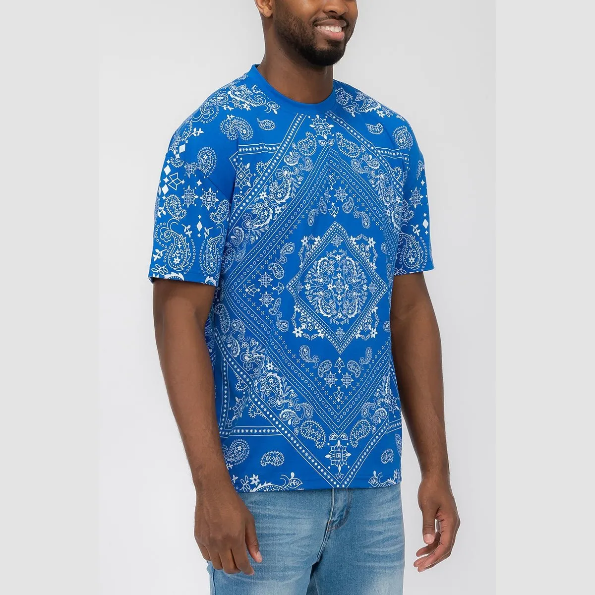 Royal Blue Bandana Tee