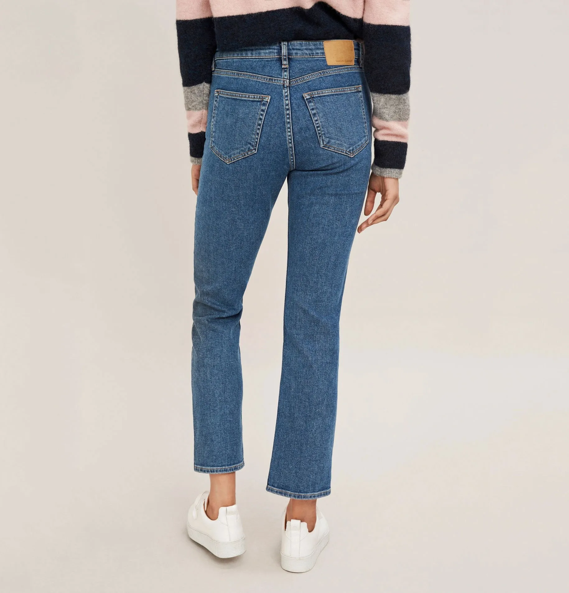 Samsoe & Samsoe Adelina Jeans – Blue Split