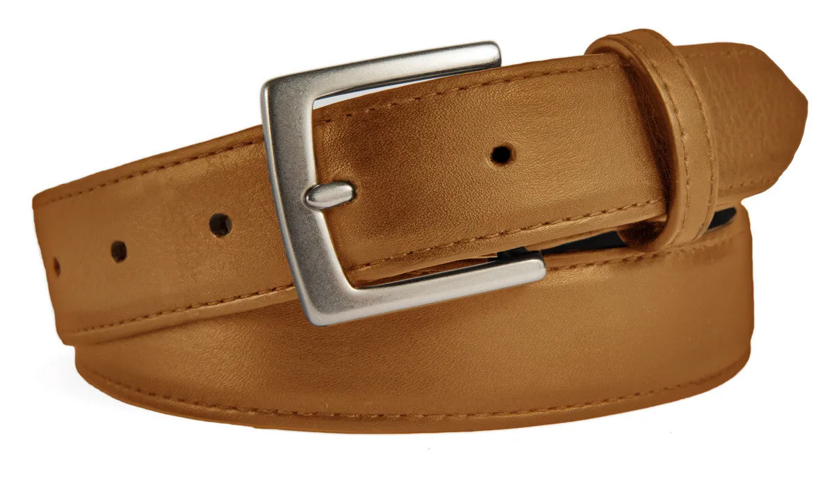 Signature Belt, (1.25") Brushed Silver Buckle