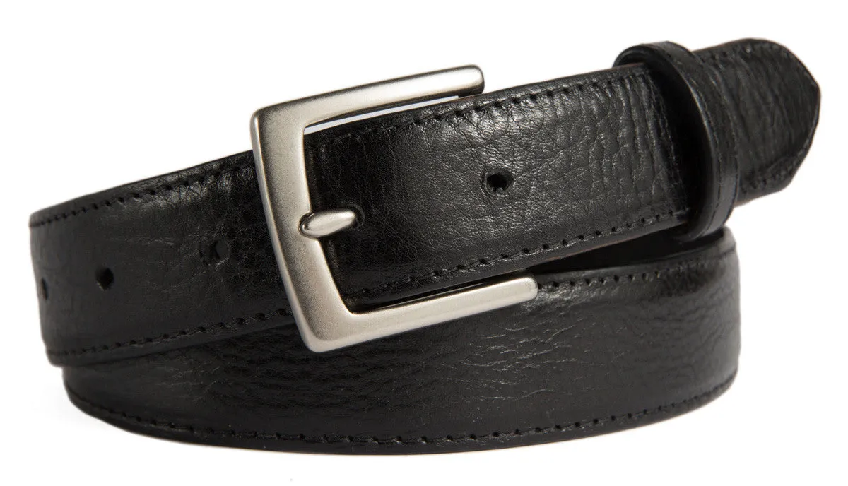 Signature Belt, (1.25") Brushed Silver Buckle