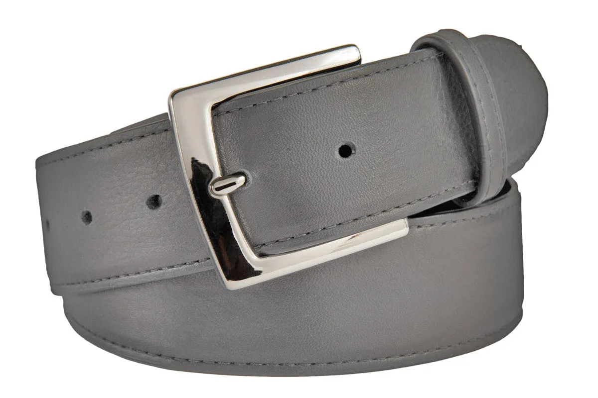 Signature Belt, (1.5") Shiny Silver Buckle