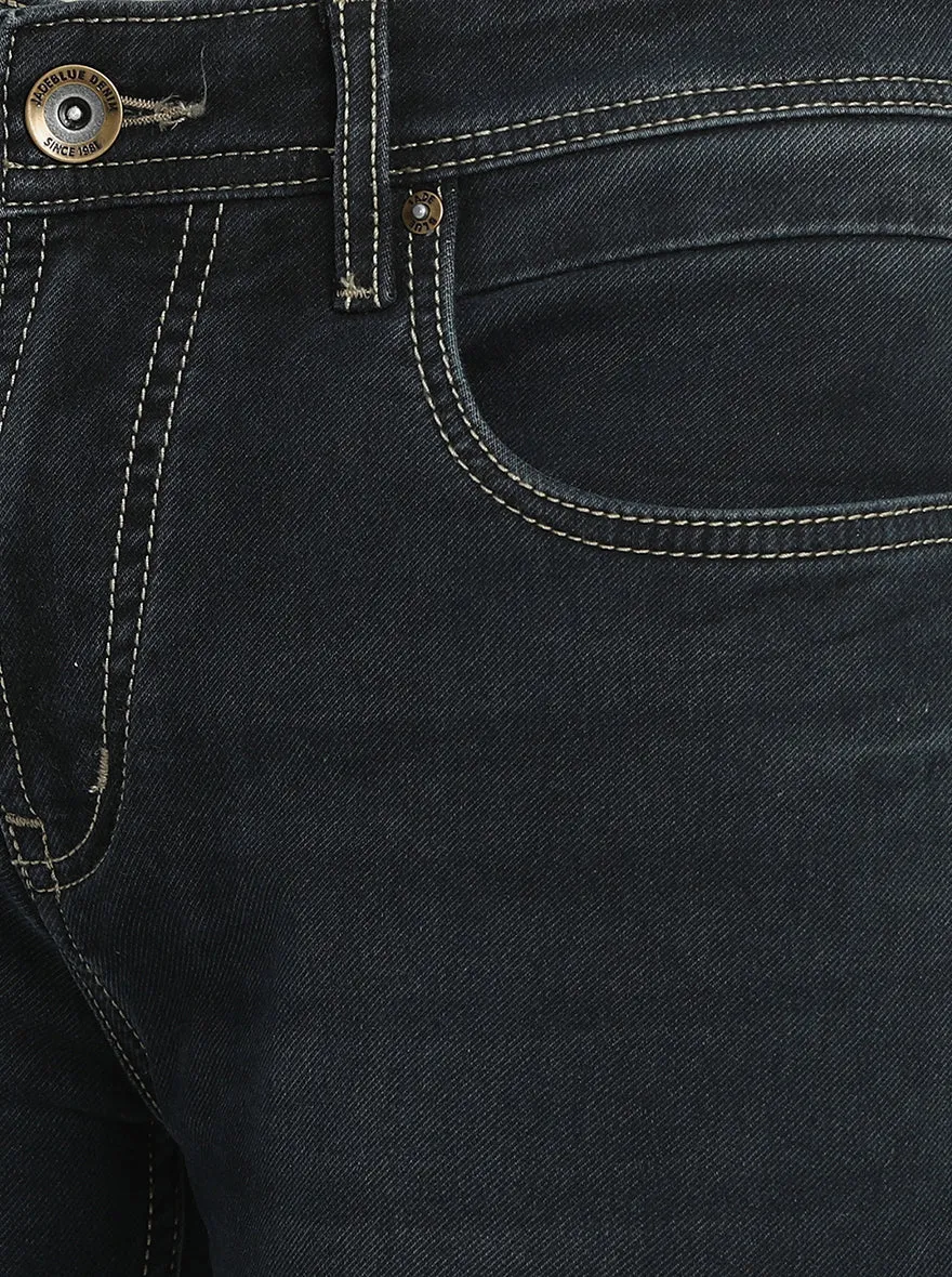 Slate Grey Washed Rider Fit Jeans | JadeBlue