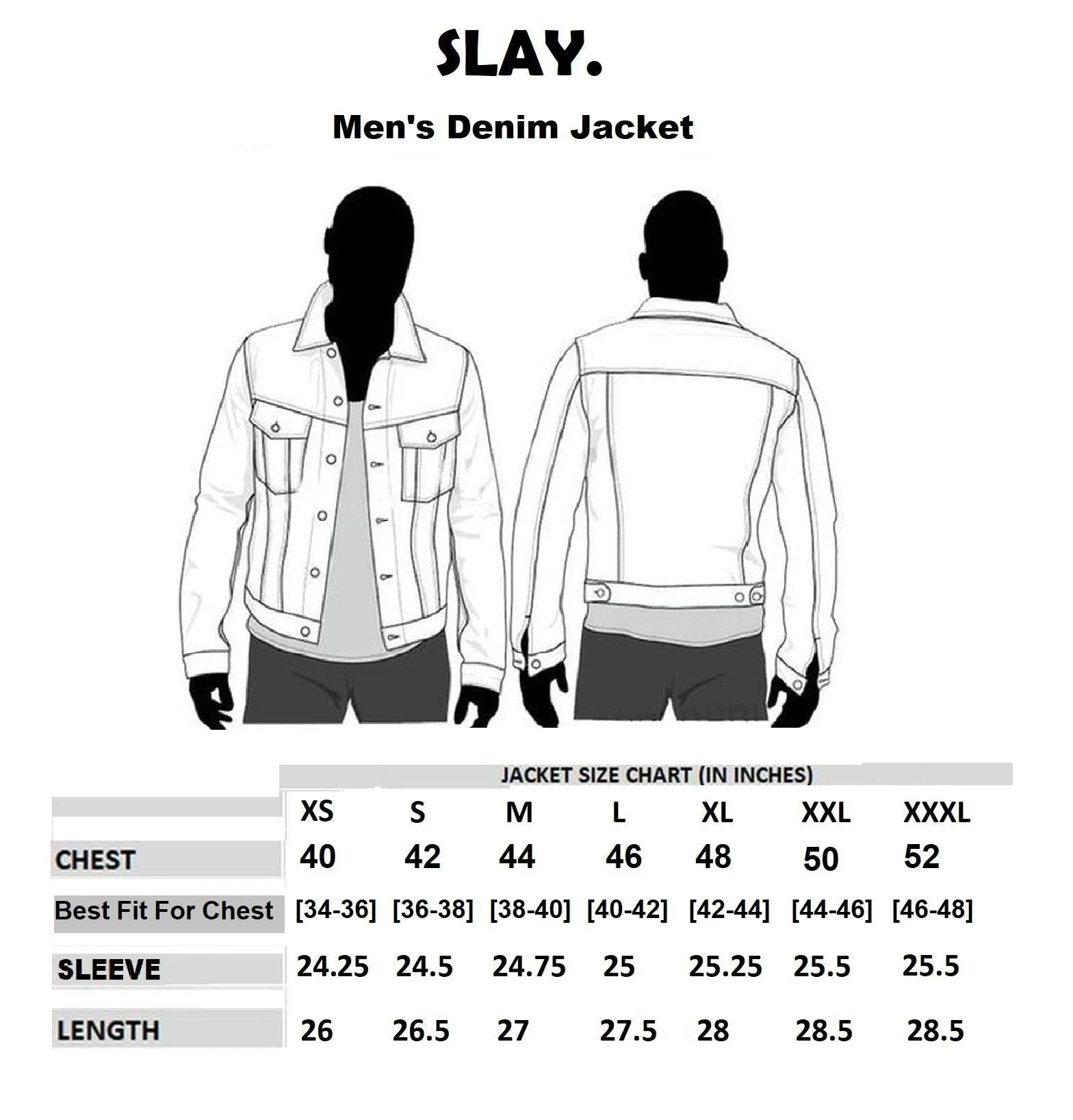 SLAY. Men's Green & Black Ombre Effect Button-Down Ripped Denim Jacket