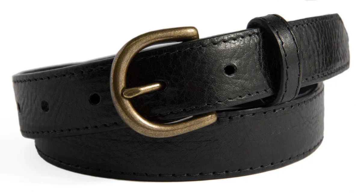 Soho Belt, (1.5") Antiqued Brass Buckle