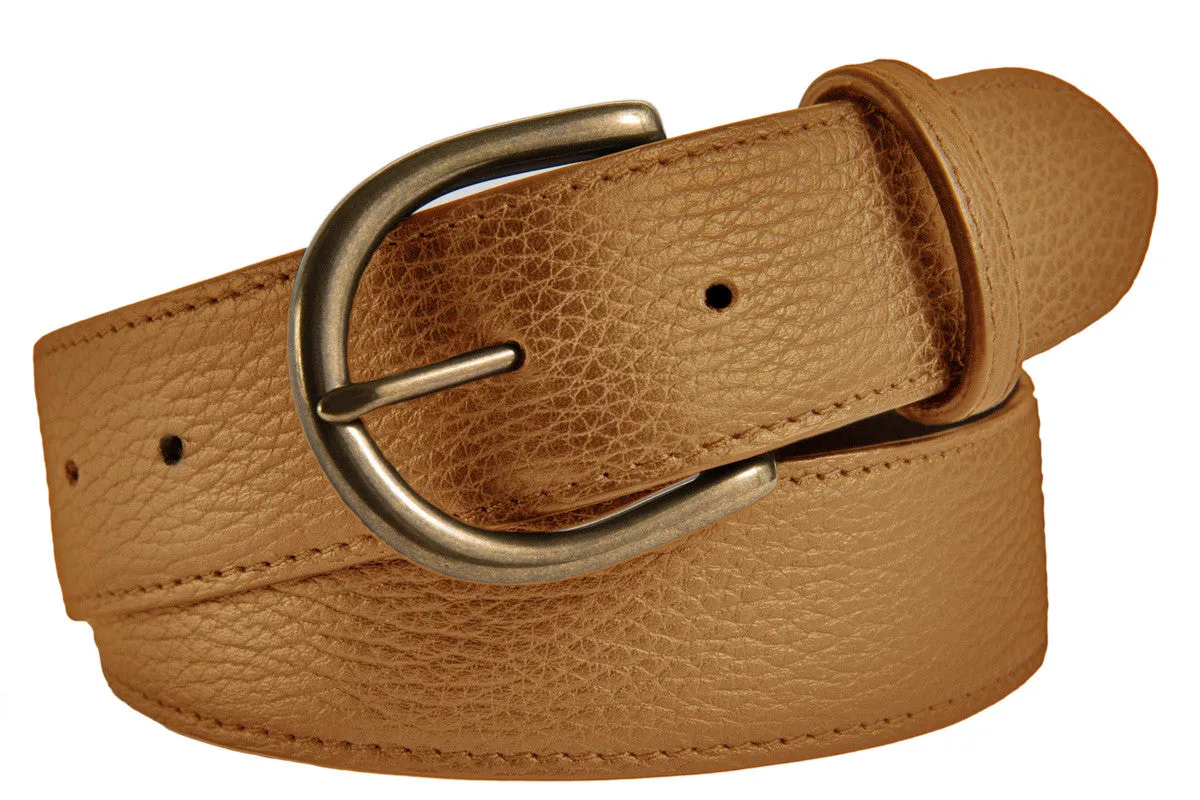 Soho Belt, (1.5") Antiqued Brass Buckle