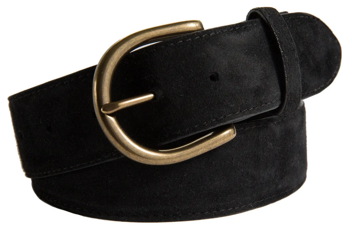 Soho Belt, (1.5") Antiqued Brass Buckle