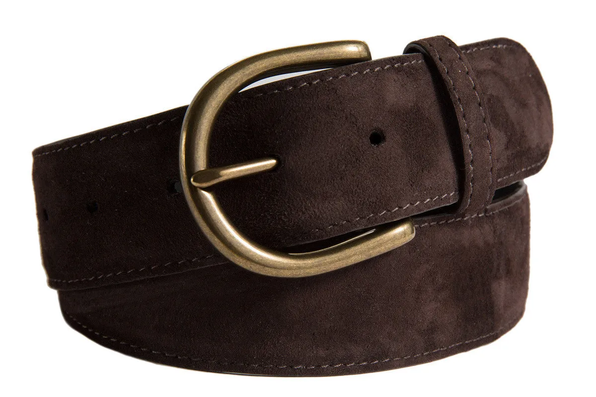 Soho Belt, (1.5") Antiqued Brass Buckle