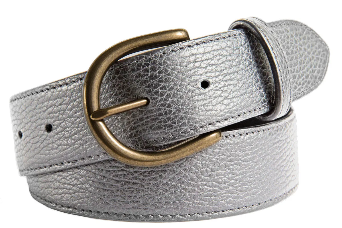 Soho Belt, (1.5") Antiqued Brass Buckle