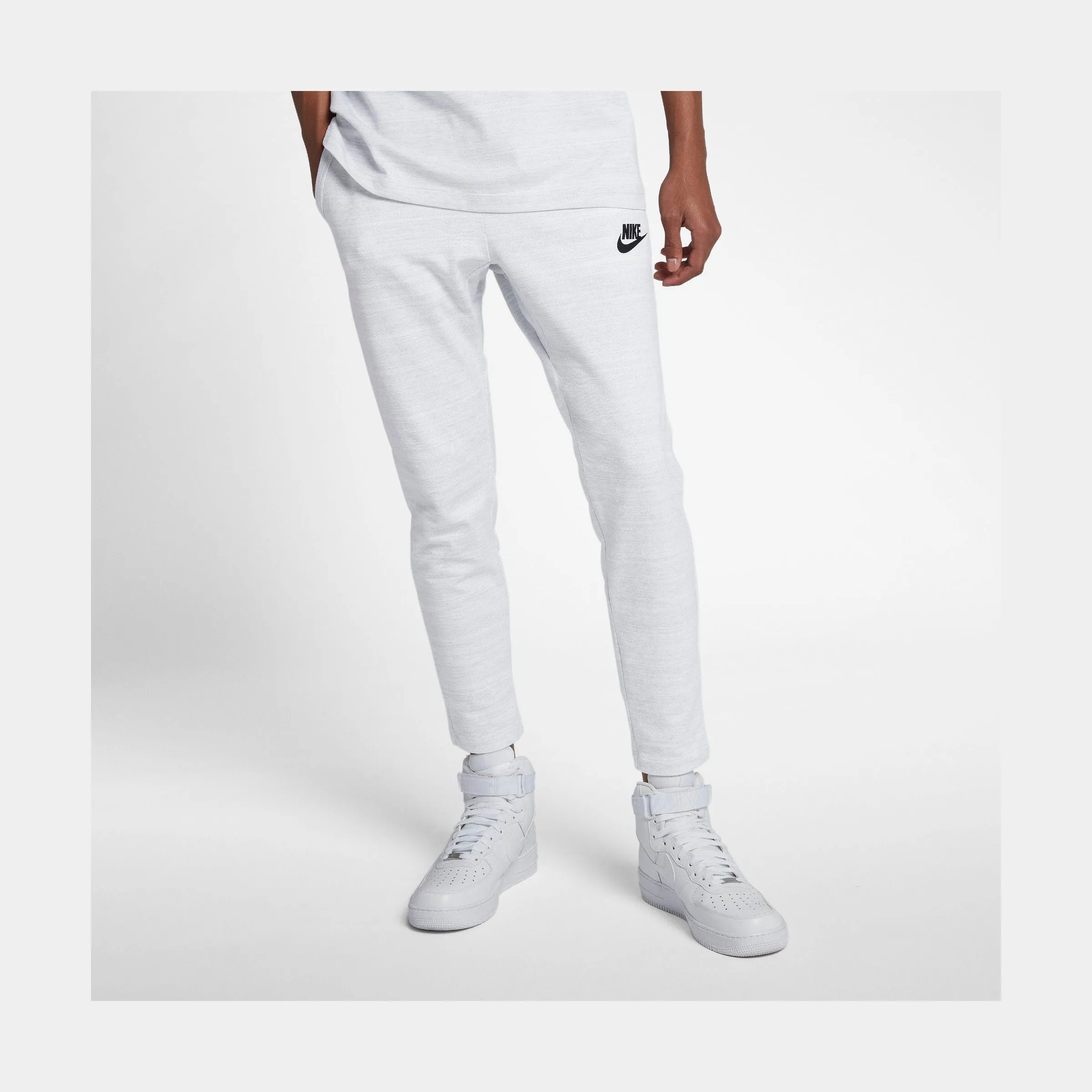 Sportswear Advance 15 Mens Knit Pants (White)