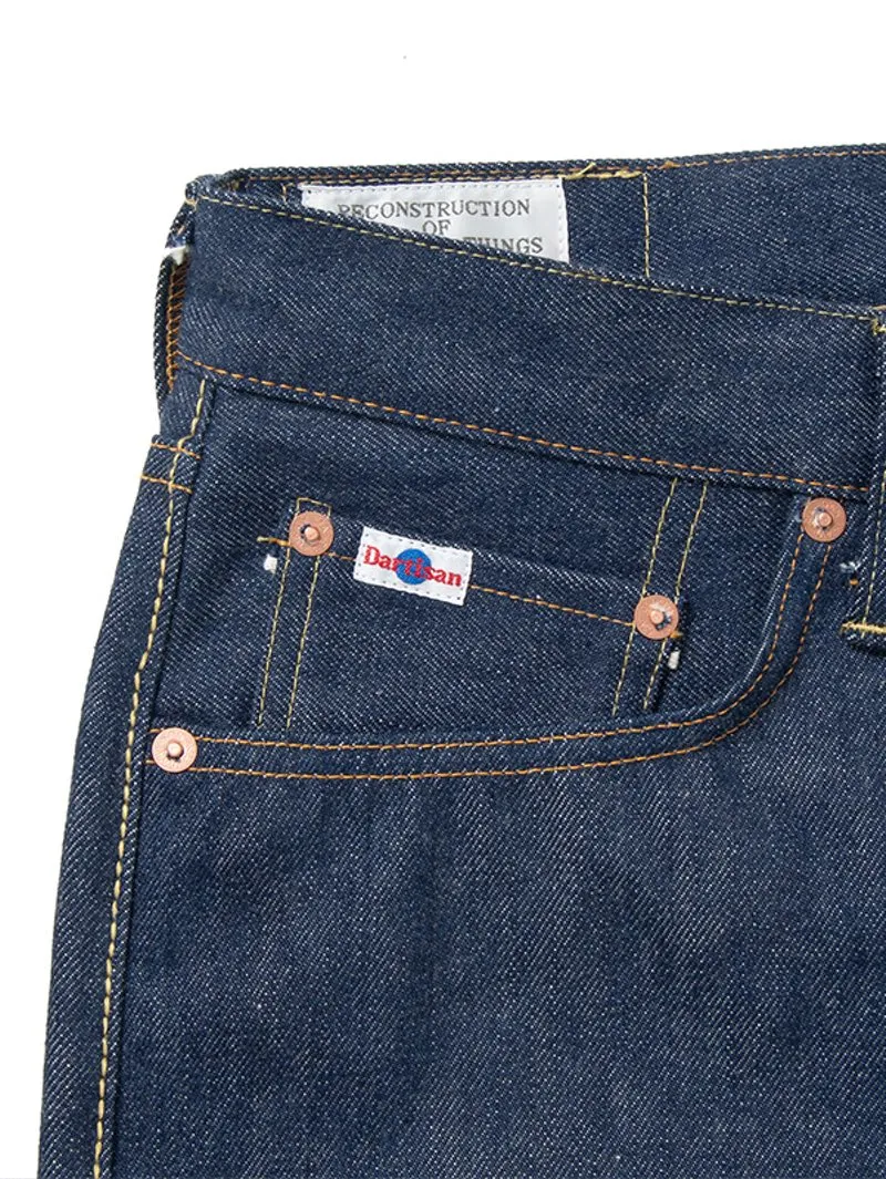 Studio D'Artisan SD-801 Natural indigo Straight Denim