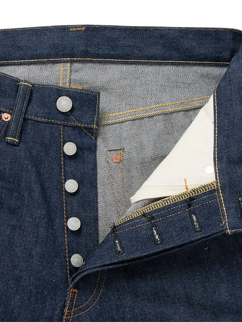 Studio D'Artisan SD-801 Natural indigo Straight Denim