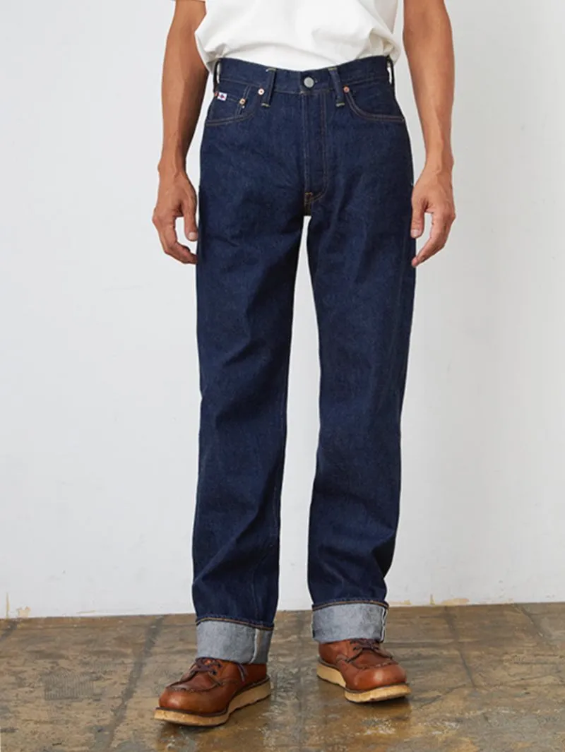 Studio D'Artisan SD-801 Natural indigo Straight Denim