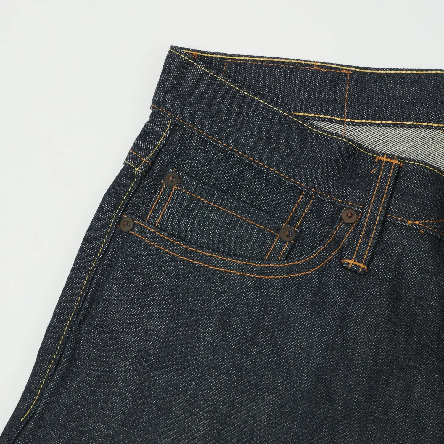 Tellason John Graham Mellor 12.5oz Slim Straight Jean - Cone Mills