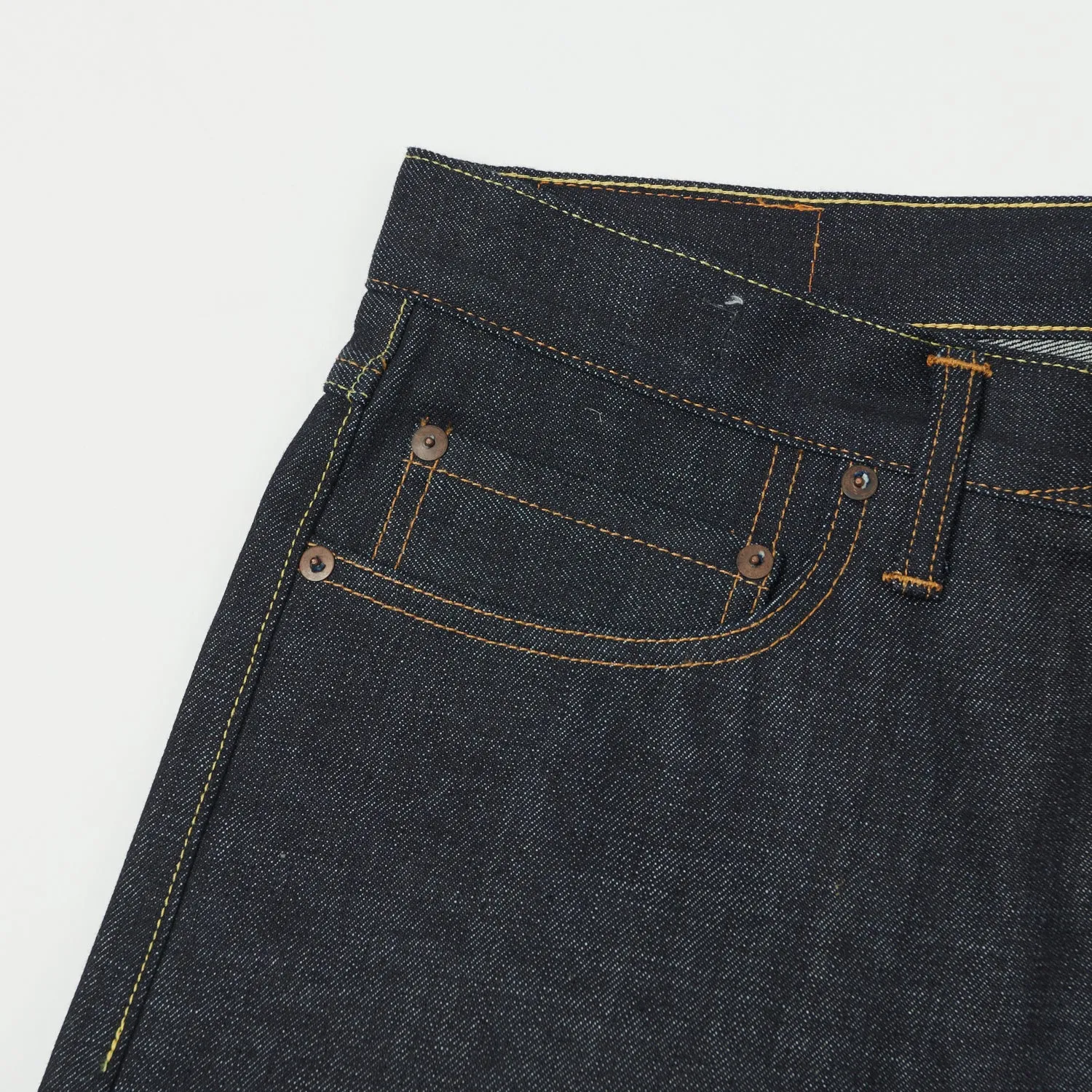 Tellason Sheffield 14.75oz Loose Straight Jean - Cone Mills