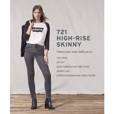 The 721 High-Rise Skinny Jeans - Rio Hustle