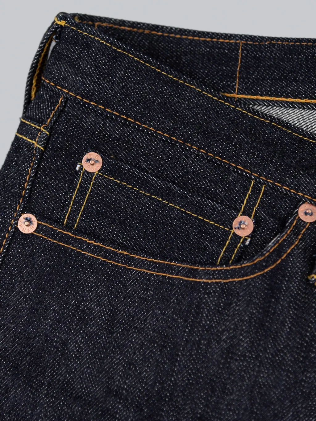 The Flat Head 3002 14.5oz Slim Tapered Jeans