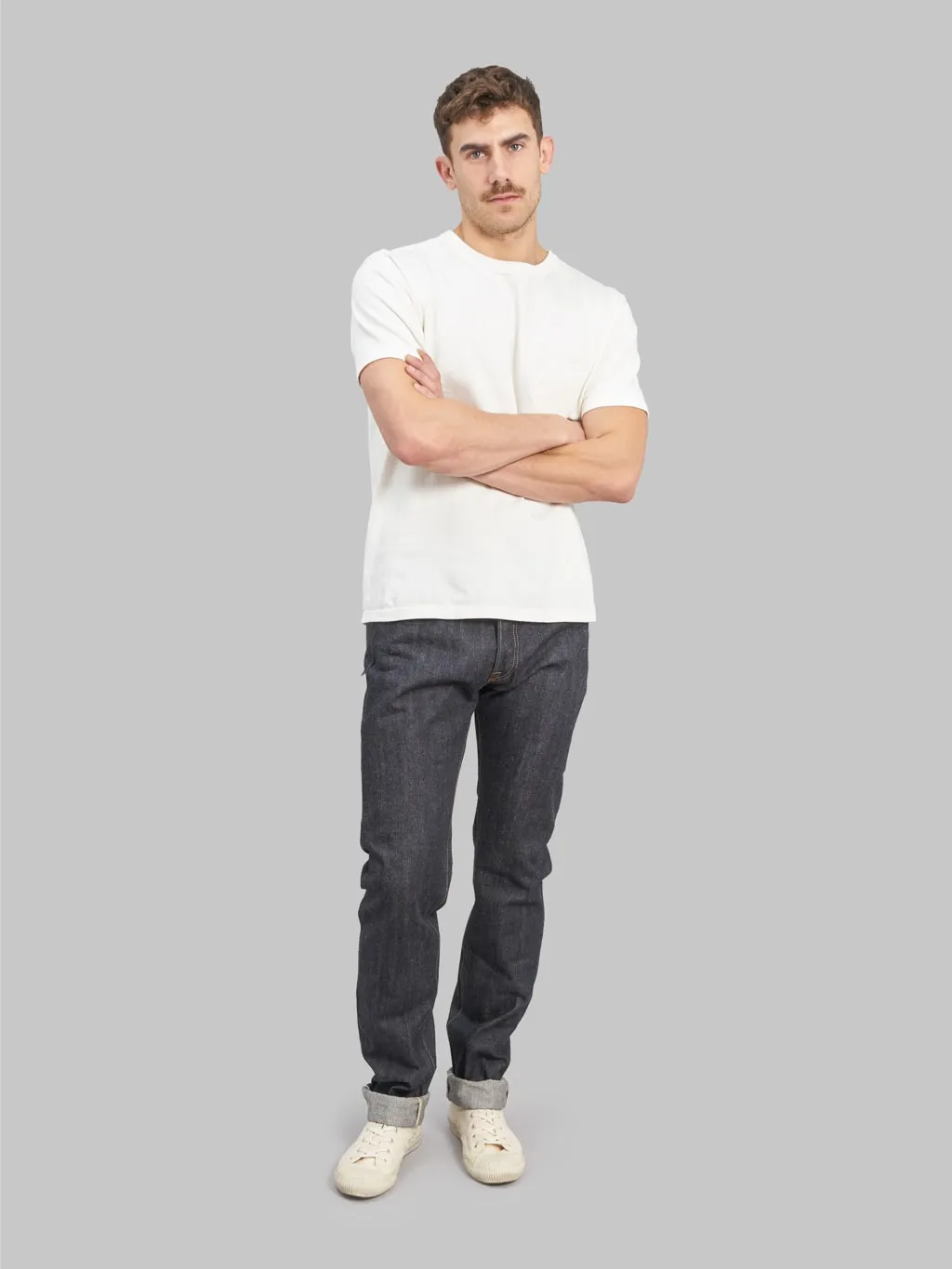 The Flat Head 3002 14.5oz Slim Tapered Jeans