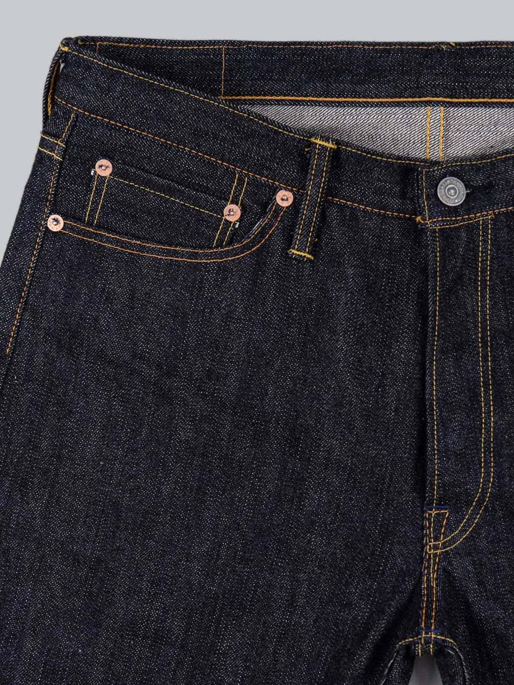 The Flat Head 3002 14.5oz Slim Tapered Jeans