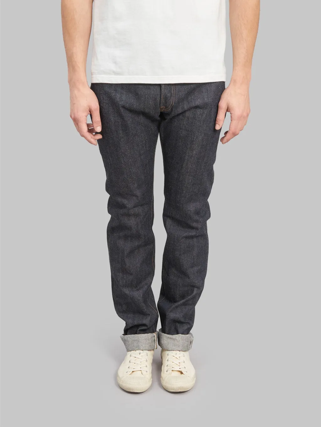 The Flat Head 3002 14.5oz Slim Tapered Jeans