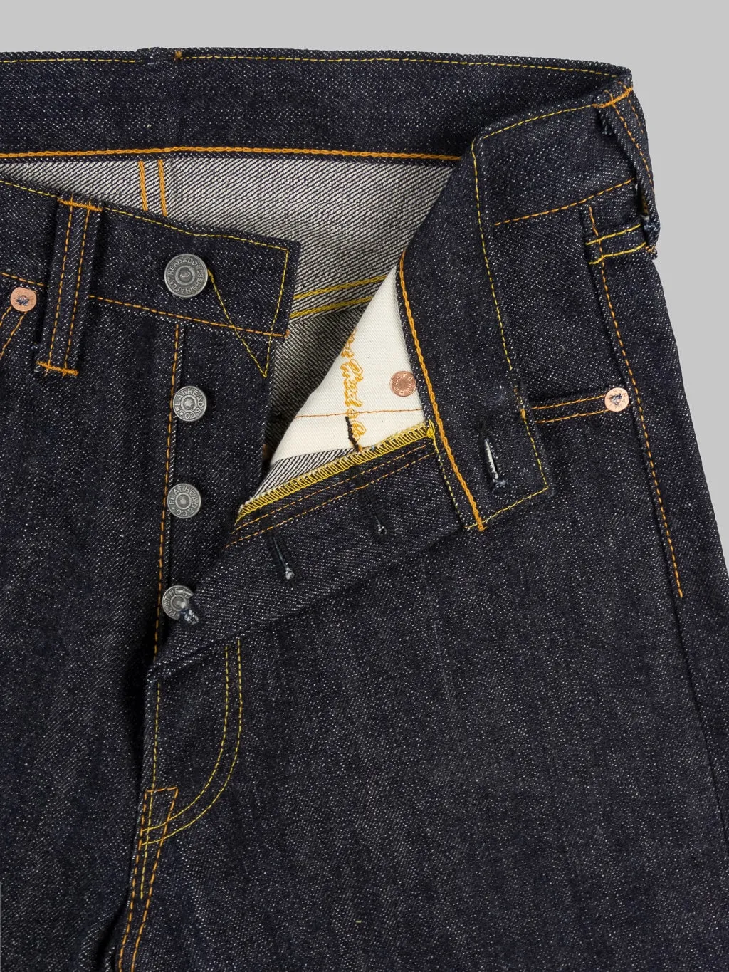 The Flat Head 3004 14.5oz Regular Straight Jeans