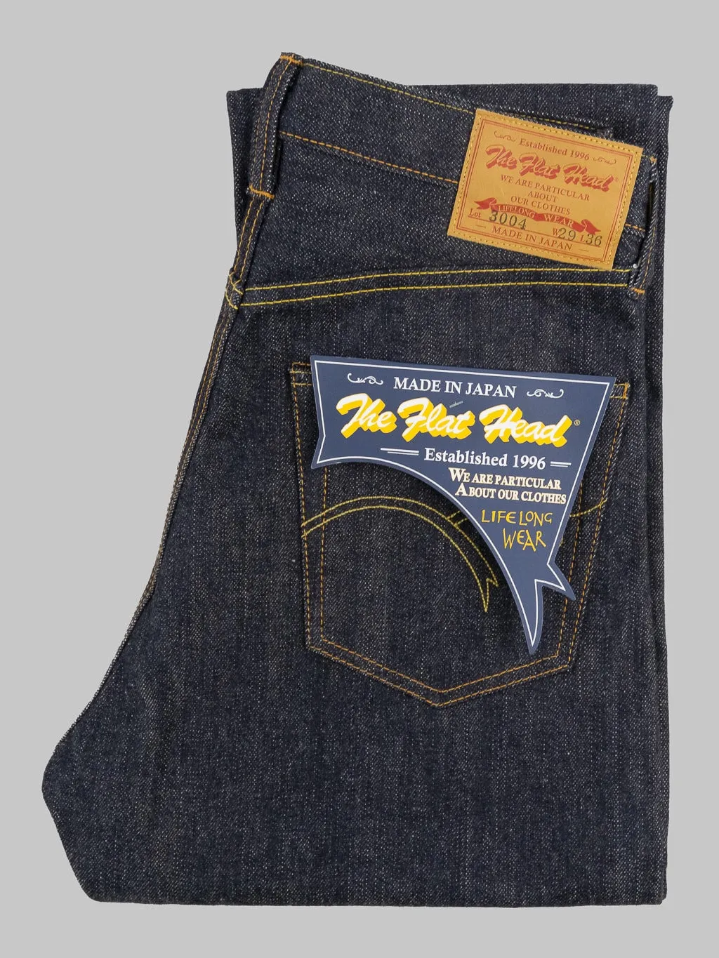 The Flat Head 3004 14.5oz Regular Straight Jeans