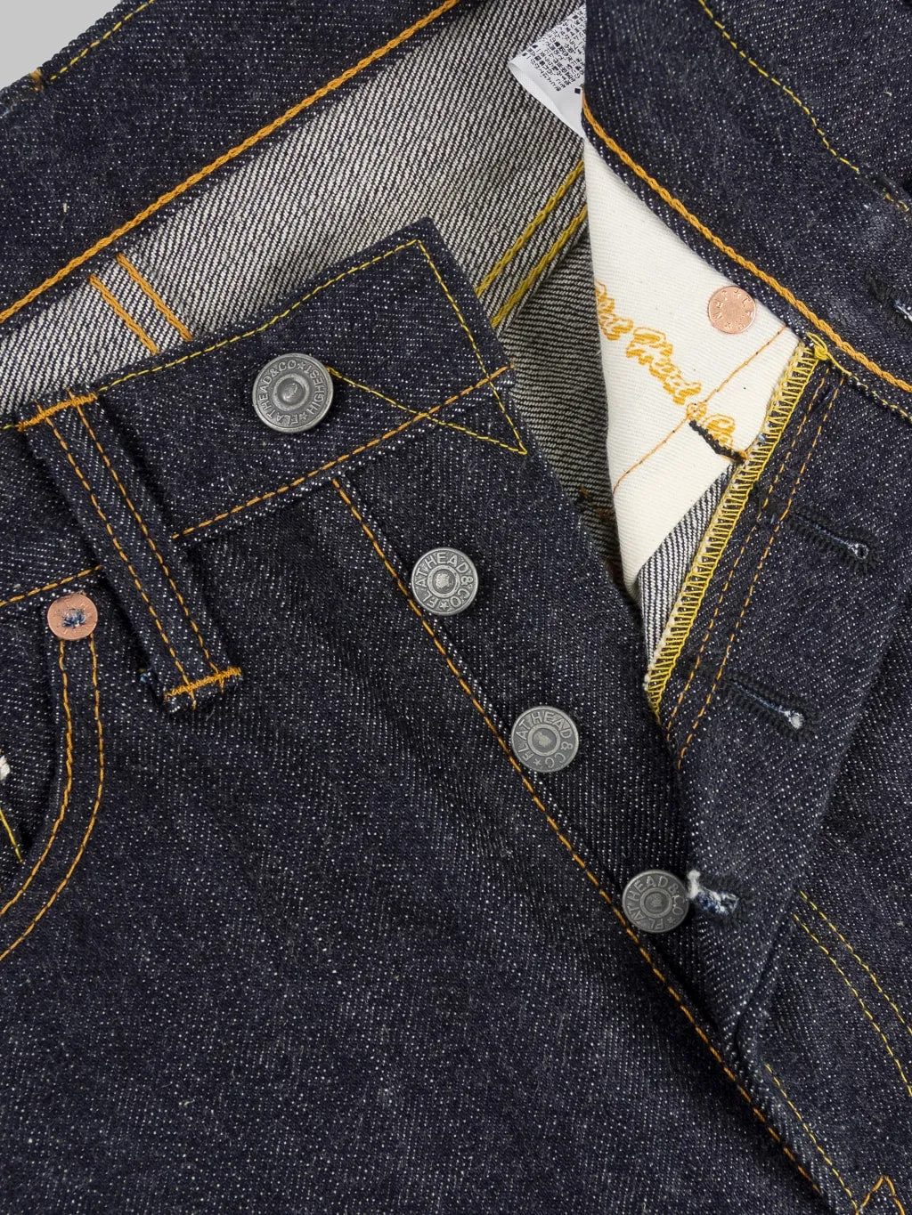 The Flat Head 3004 14.5oz Regular Straight Jeans