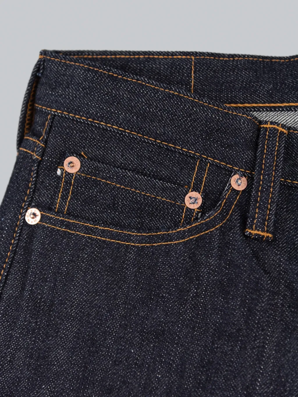 The Flat Head 3009 14.5oz Straight Tapered Jeans