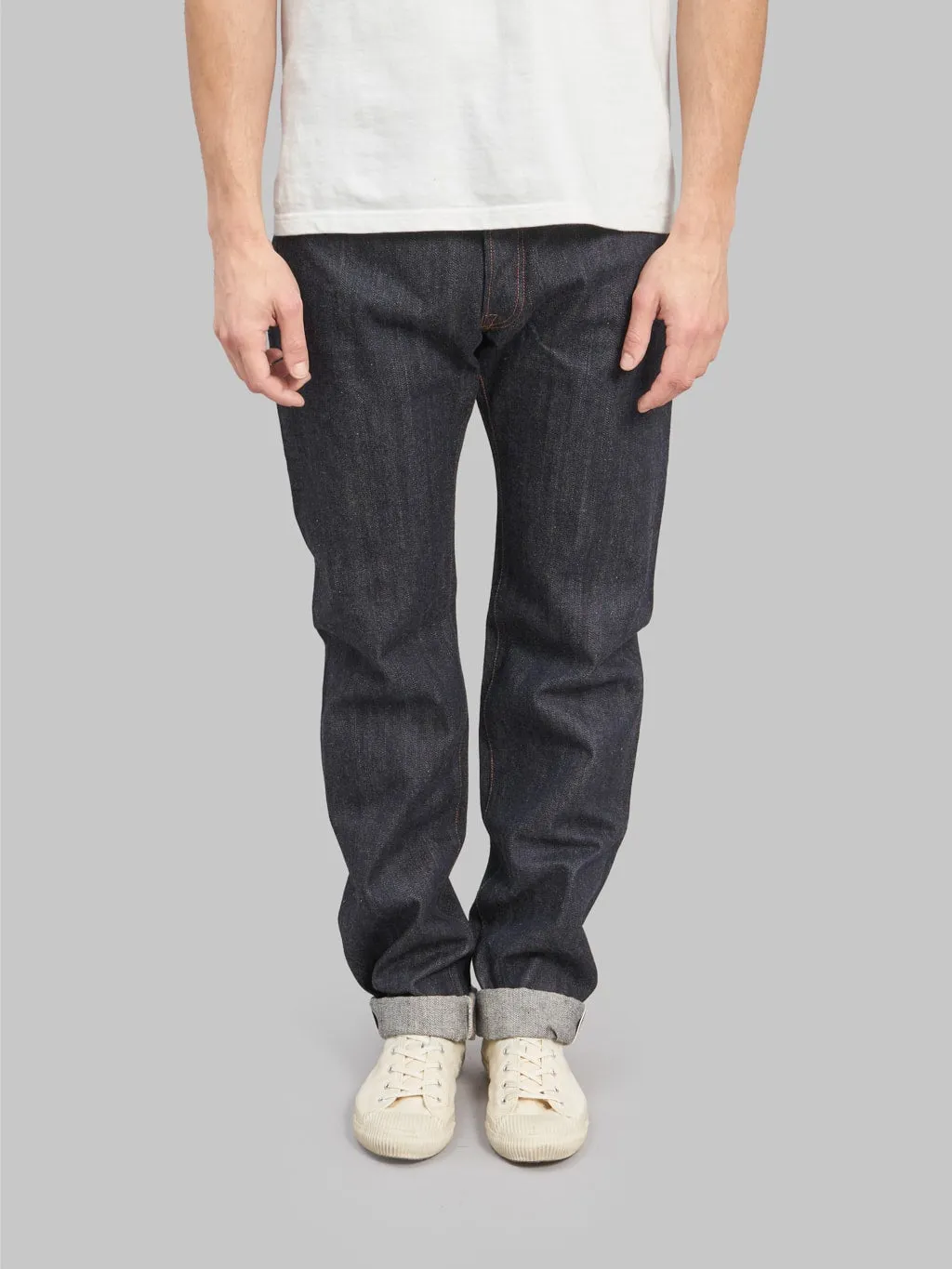 The Flat Head 3009 14.5oz Straight Tapered Jeans