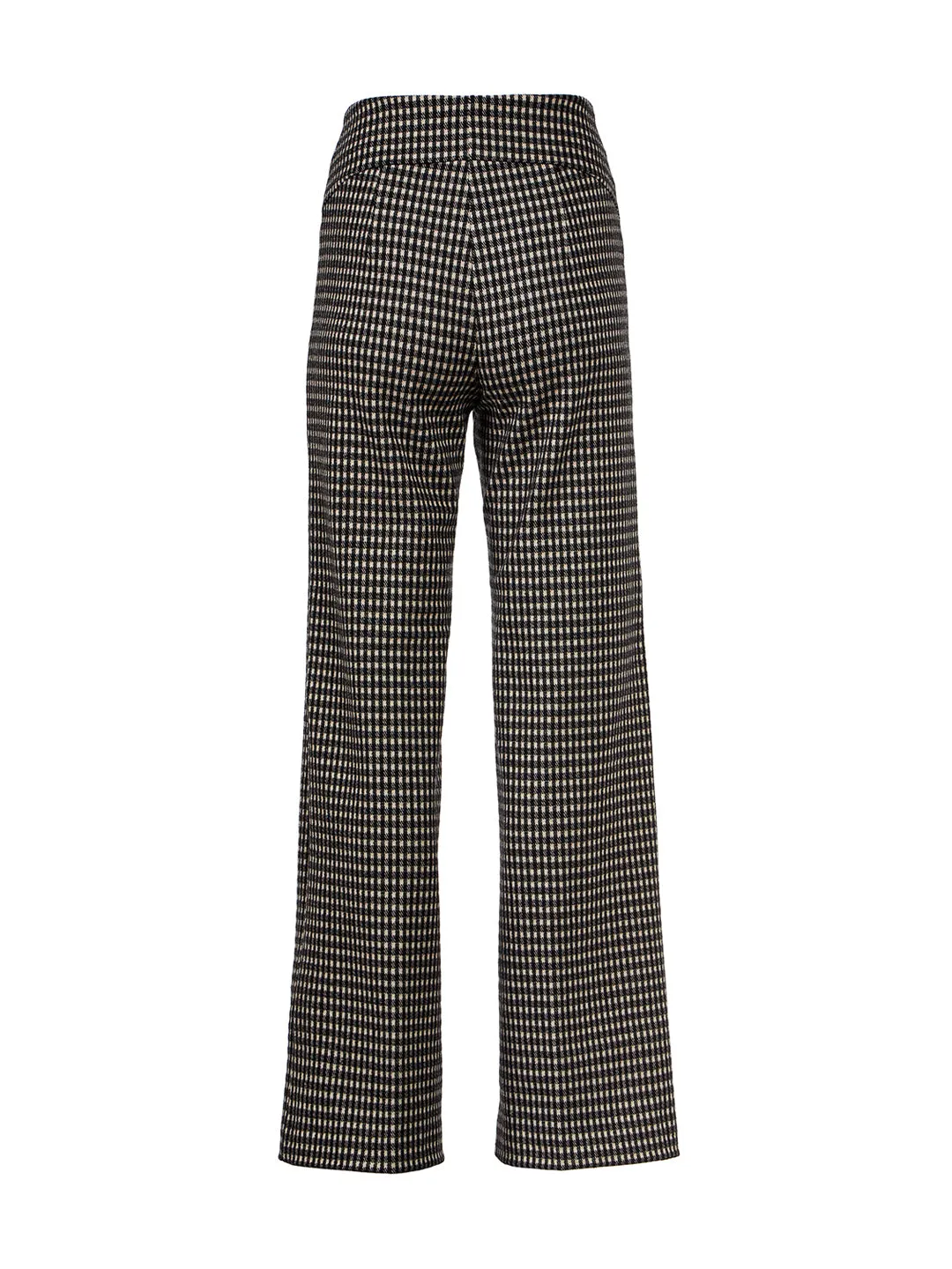 The Full Length Knit Pant in Black Multi