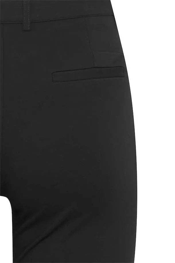 The Tessa Trouser - Black - PLUS