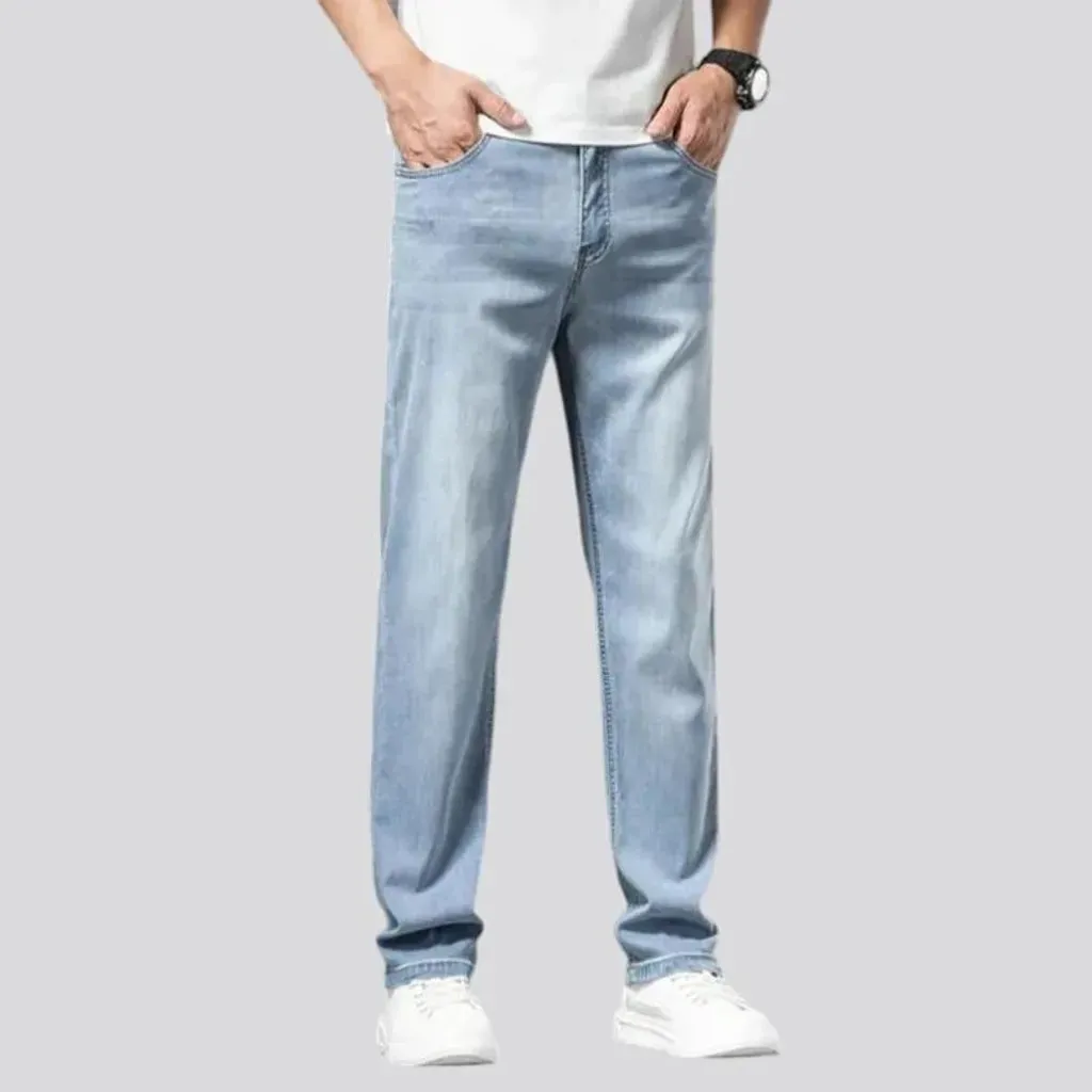 Thin men's jeans