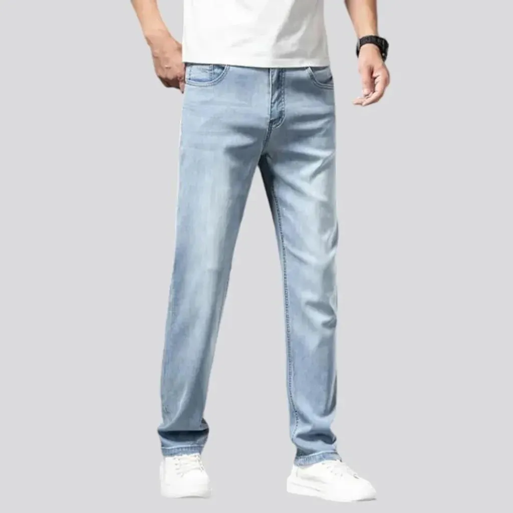 Thin men's jeans