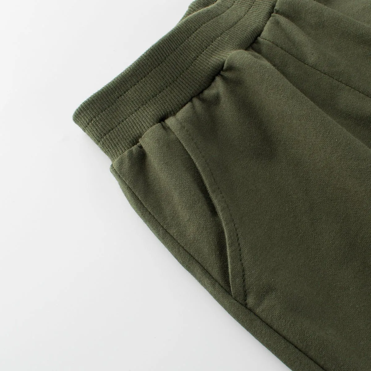 Toddler/Kid Boy's Army Green Cotton Sweatpants