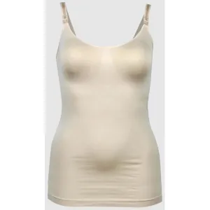 Toffee Nursing Tank Top Beige - Cake