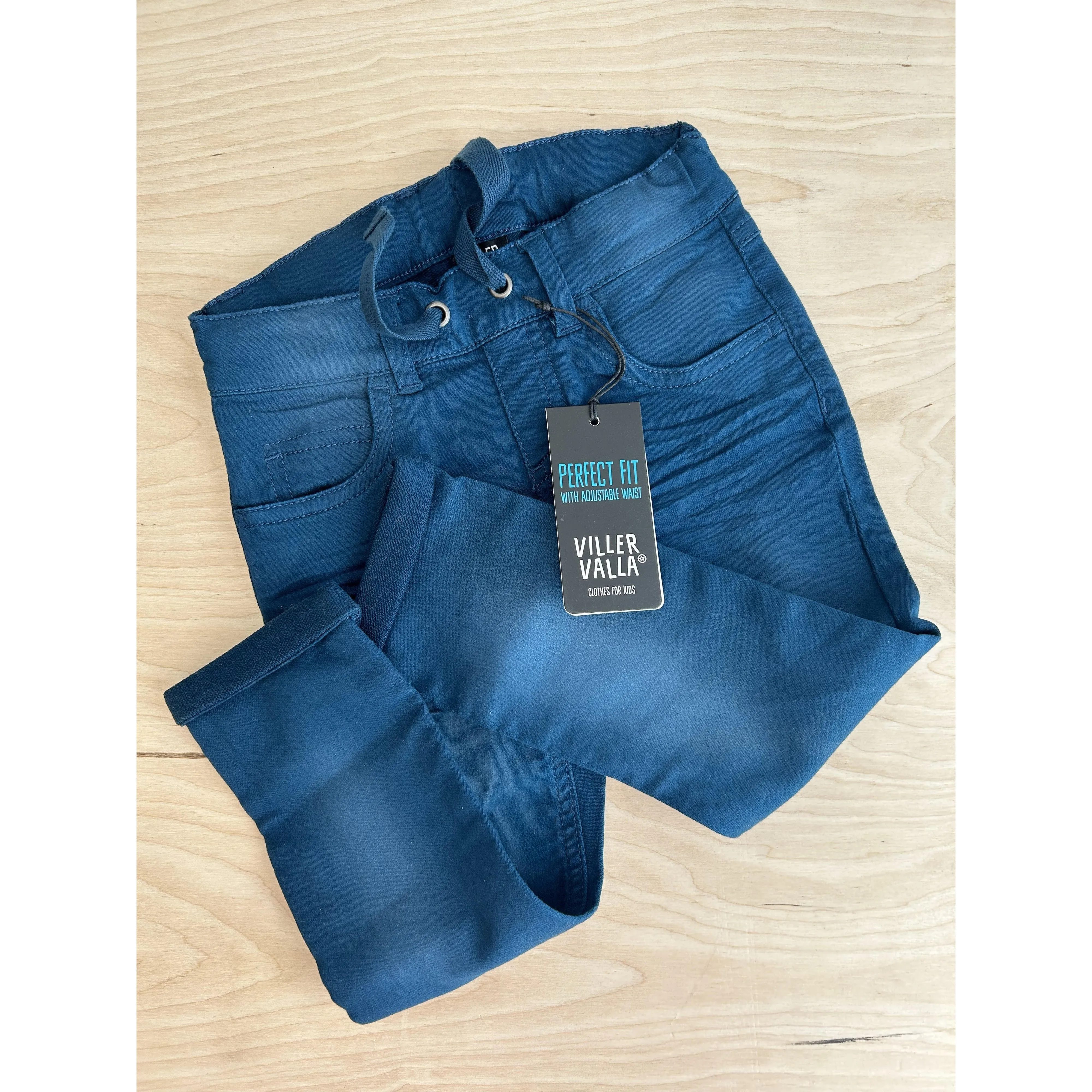 Villervalla Slim Fit Sweat Trousers in Marine in 18-24 months / 92cm