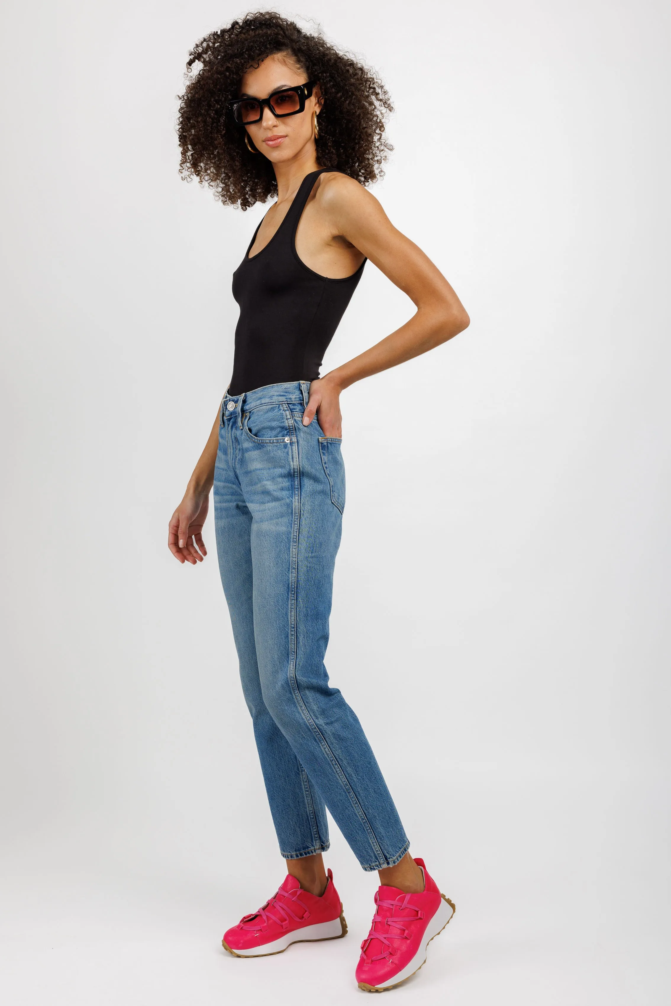 Virginia Slim Jeans in Pay No Mind