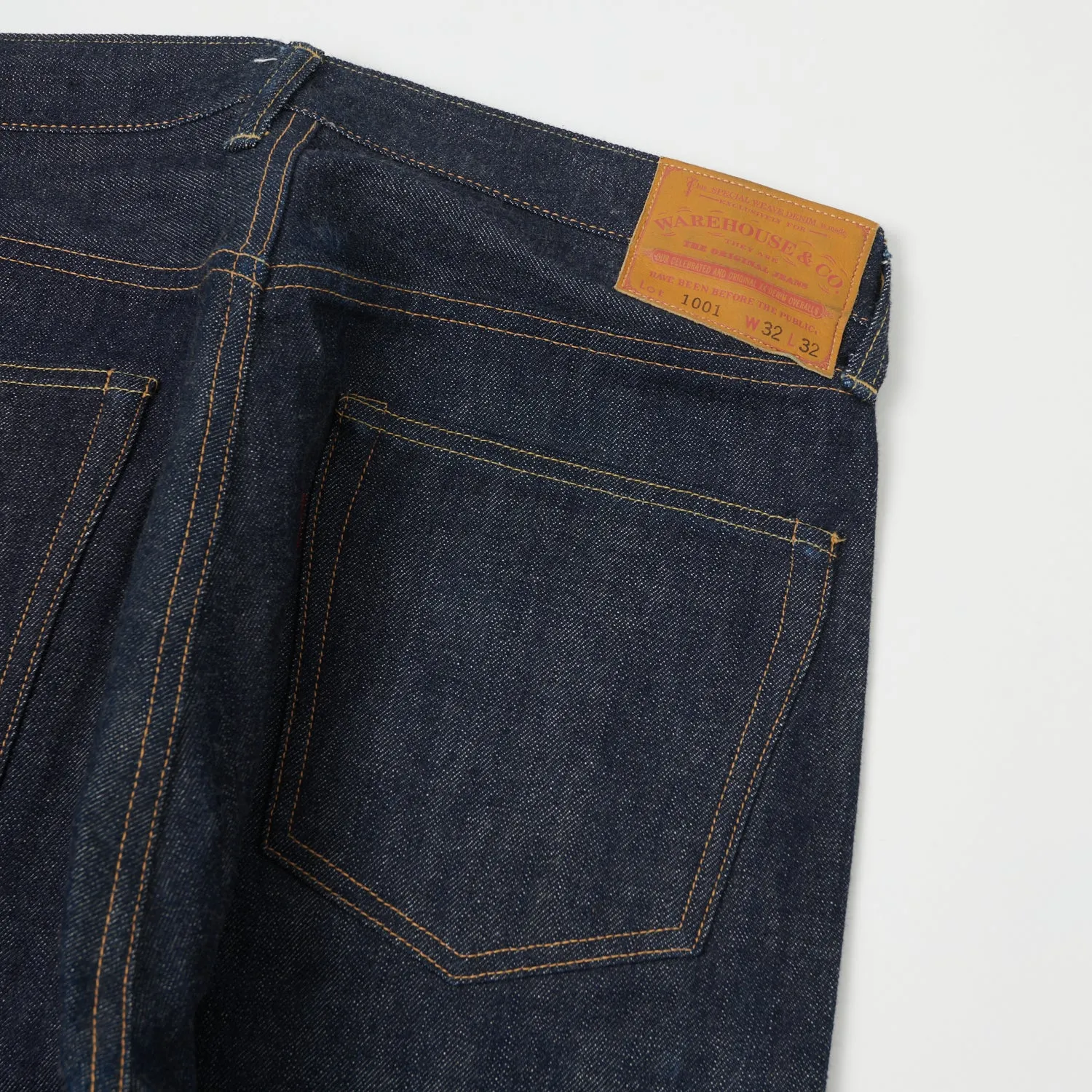 Warehouse & Co 1001 13.75oz Loose Straight Jean - Raw