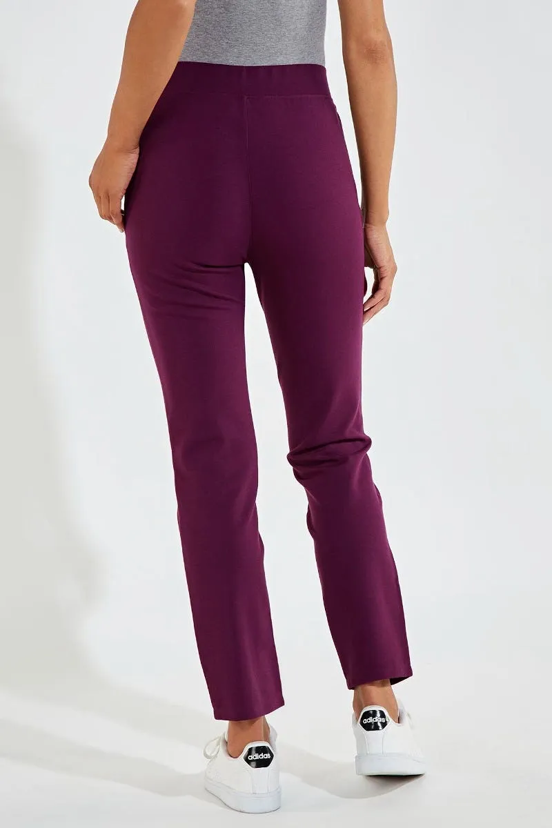 Women's Cala Cove Pants  |  Deep Wine